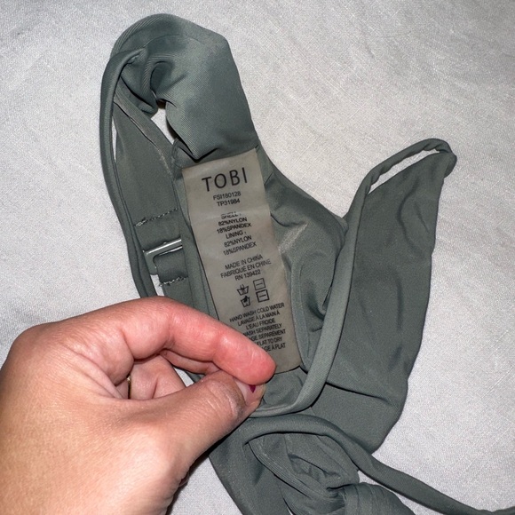 Tobi Dark Green Olive Bikini Set - Picture 4 of 5